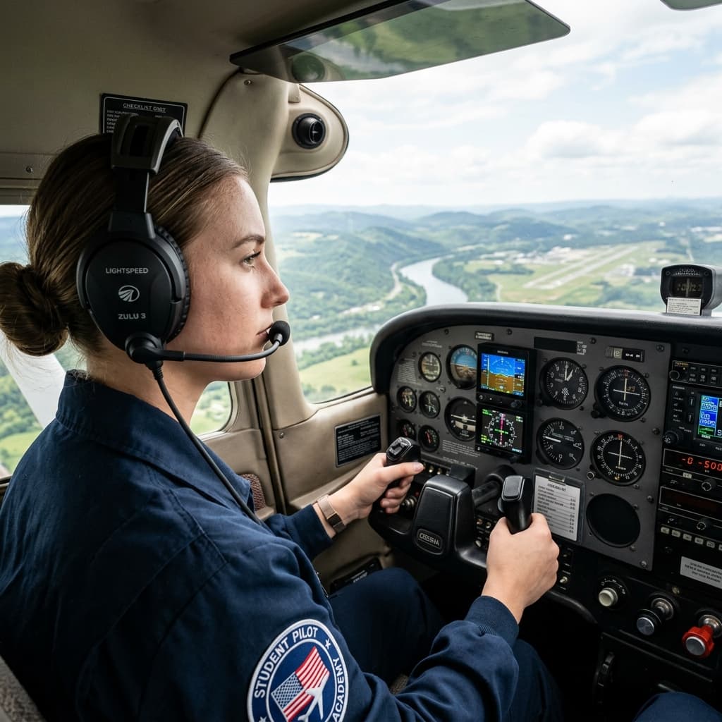 Student Pilot Cockpit